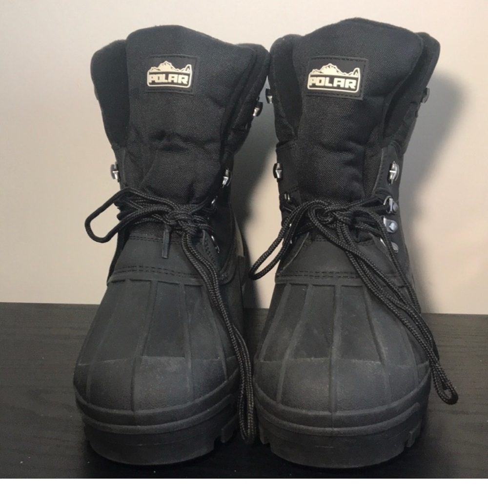 Polar Black Winter Boots men size 13